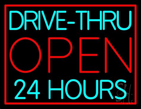 Digital Marketing. . Drive throughs open 24 hours